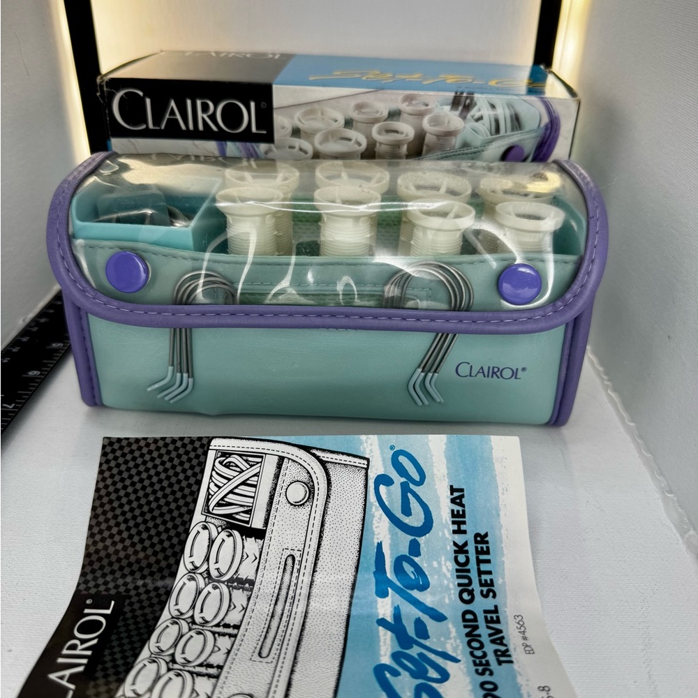 Clairol Set-To-Go Hair Roller Kit - Purple and White - Picture 12 of 17